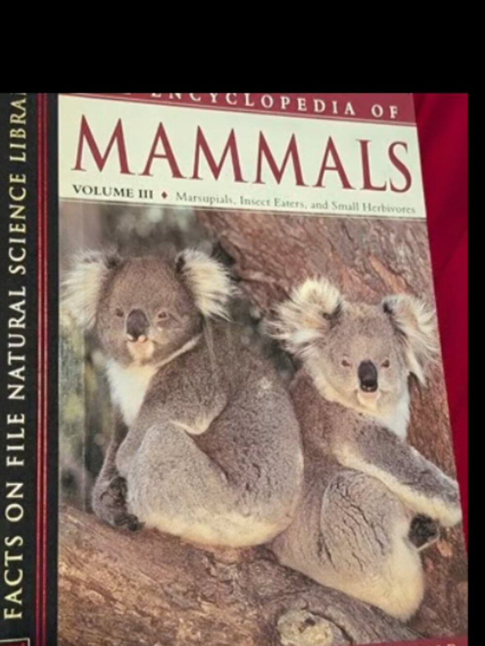Encyclopedia of Mammals, VOL 3 ONLY, hardcover, Professor David Macdonald